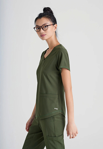 																	Женский медицинский топ Barco Uniforms GSST180 США																