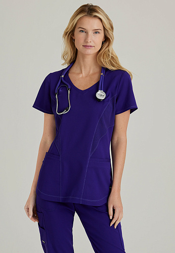 																	Женский медицинский топ Barco Uniforms GRST124 США																
